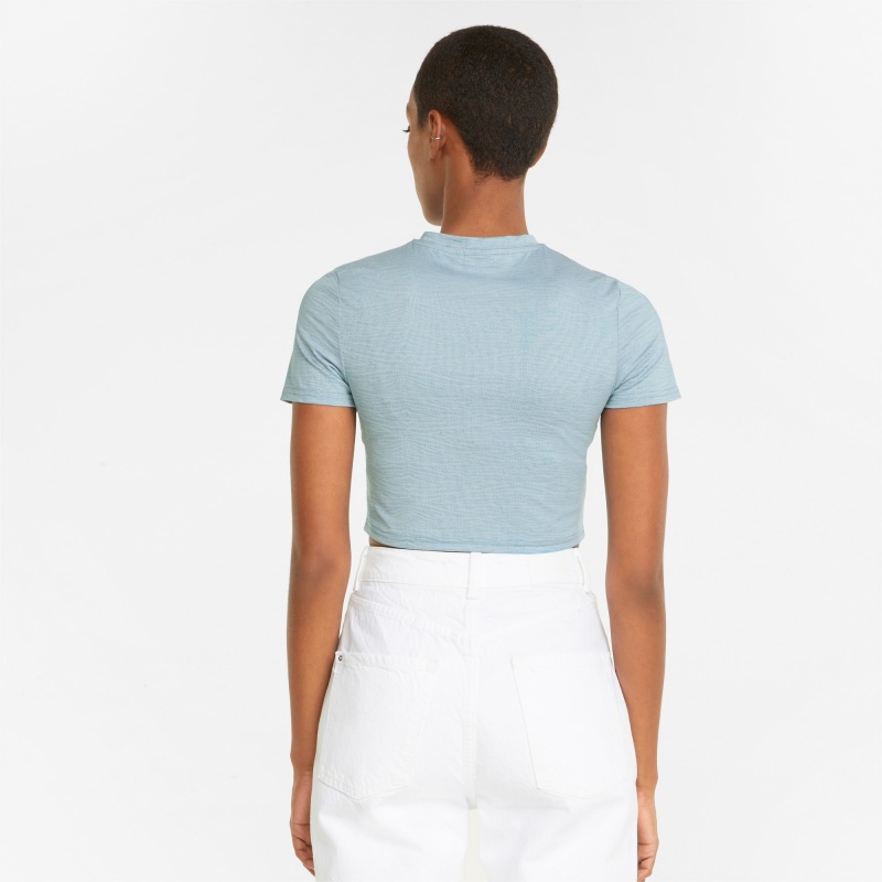 Tee Puma Snow Tiger Cropped Tight Ice Flow | 61284EVAD