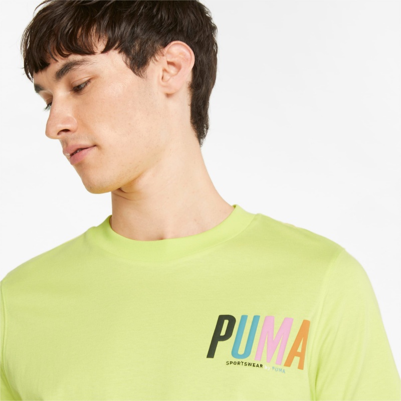 Tee Puma Sportswear by PUMA Estampados Azules | 09738ELRK