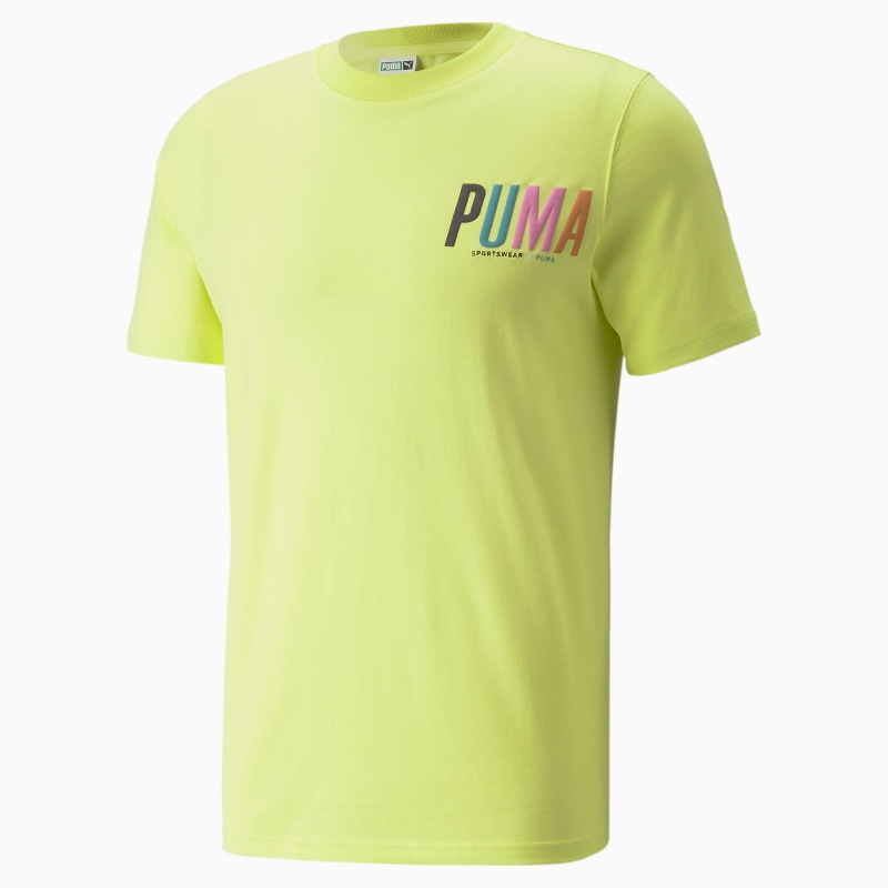 Tee Puma Sportswear by PUMA Estampados Azules | 09738ELRK