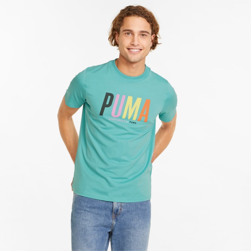 Tee Puma Sportswear by PUMA Estampados Porcelain | 07149IPVT