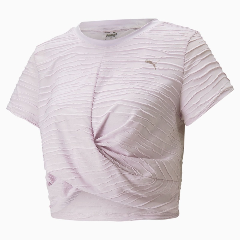 Tee Puma Studio Skimmer Entrenamiento Lavanda | 80269RJAV