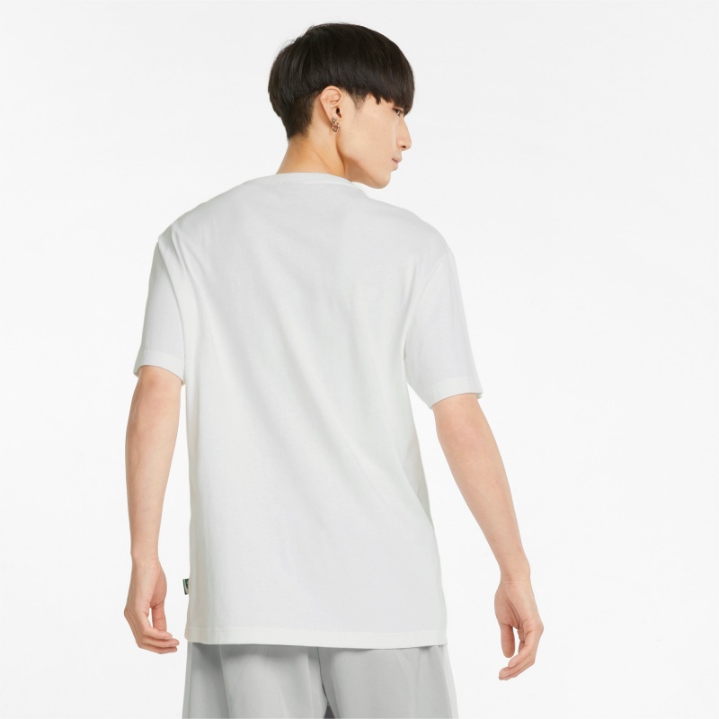 Tee Puma The NeverWorn Estampados Blancos | 30852RNDC