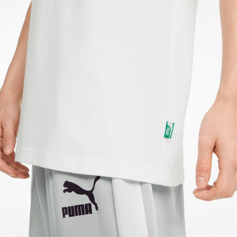 Tee Puma The NeverWorn Estampados Blancos | 30852RNDC
