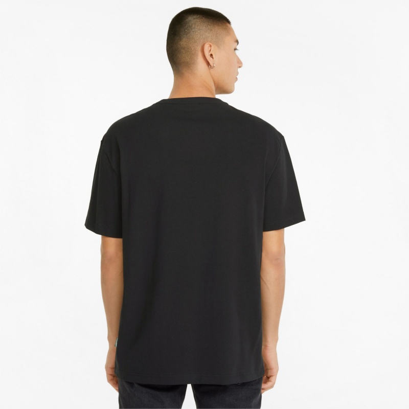 Tee Puma The NeverWorn Estampados Negros | 39478PMXI