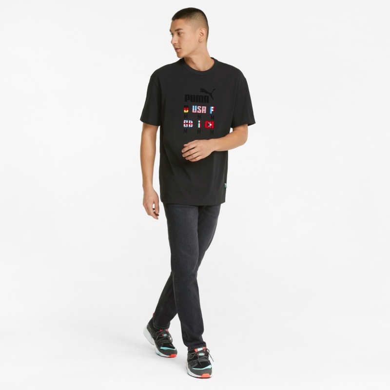 Tee Puma The NeverWorn Estampados Negros | 39478PMXI
