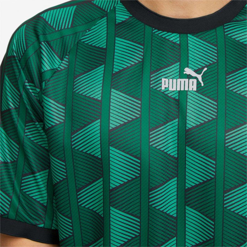 Tee Puma The NeverWorn Pattern Verdes | 91642NADY