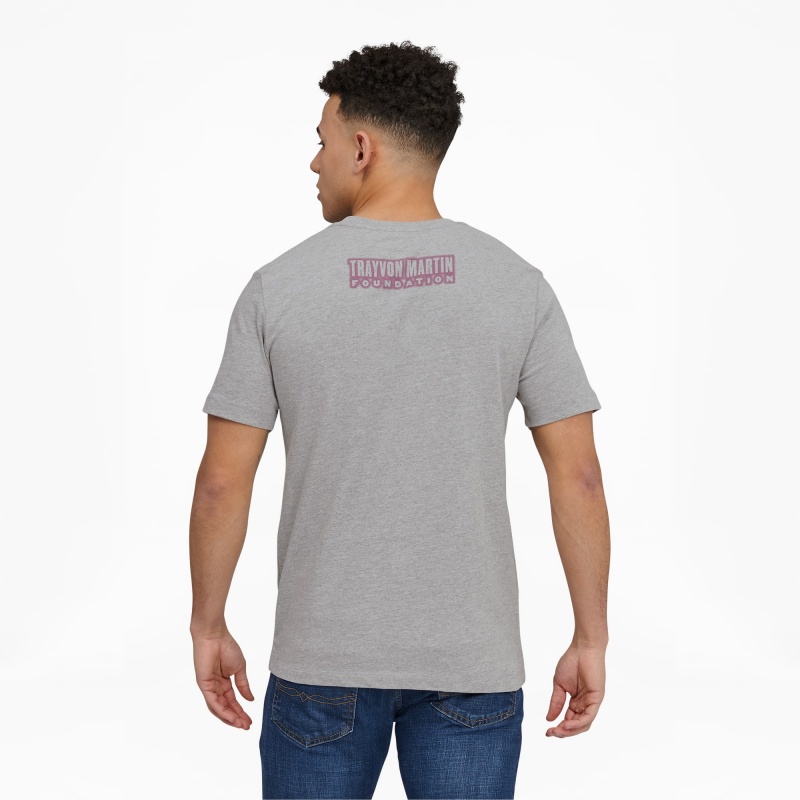 Tee Puma Trayvon Martin Medium Gray Heather | 91420CLRY