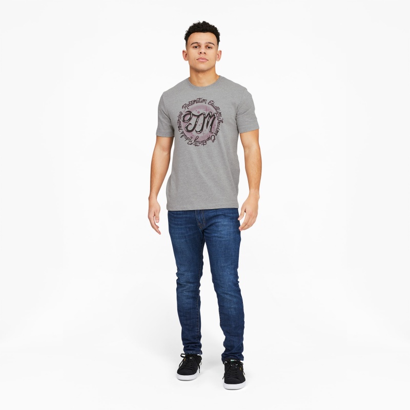 Tee Puma Trayvon Martin Medium Gray Heather | 91420CLRY