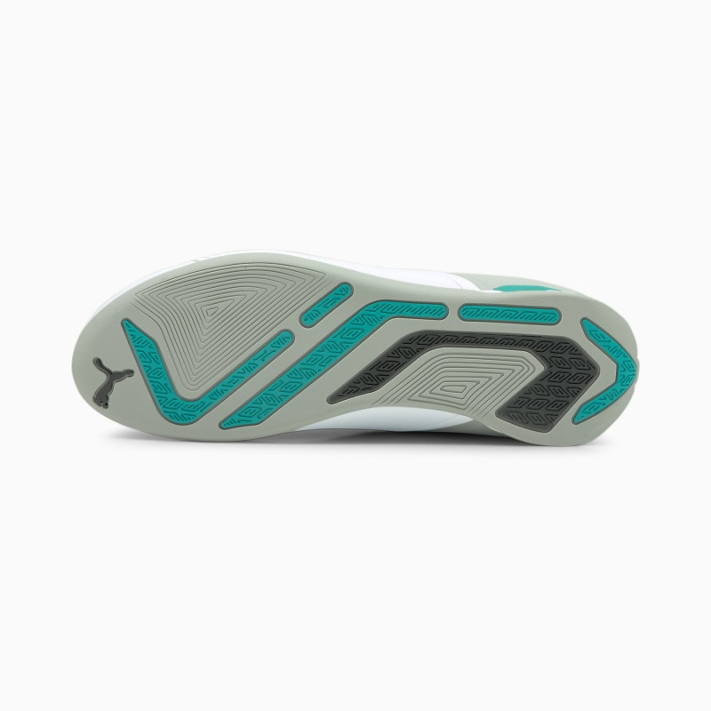 Tenis Automovilismo Puma Mercedes F1 A3ROCAT Blancos Plateados Verdes | 28615ZKUD