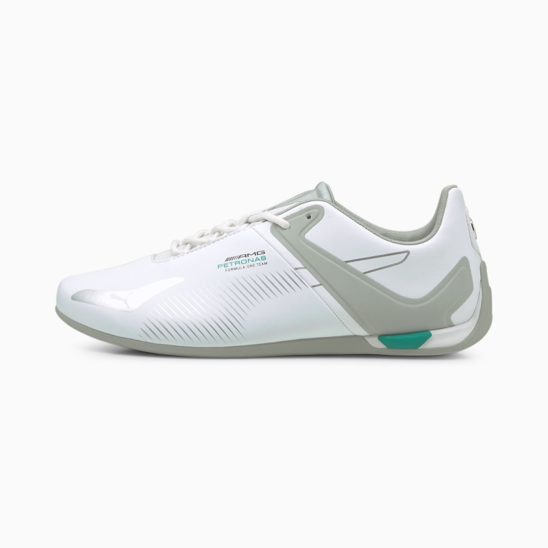 Tenis Automovilismo Puma Mercedes F1 A3ROCAT Blancos Plateados Verdes | 28615ZKUD