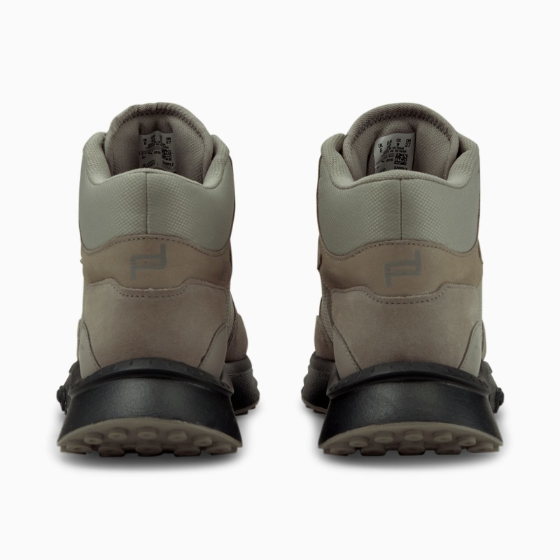 Tenis Automovilismo Puma PUMA x FIRST MILE Porsche Design Wild Rider Winterised Steeple Gray / Steeple Gray | 72301TQME