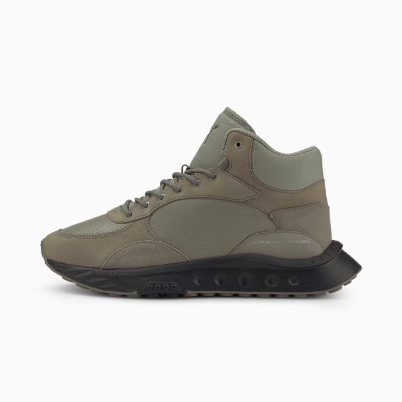 Tenis Automovilismo Puma PUMA x FIRST MILE Porsche Design Wild Rider Winterised Steeple Gray / Steeple Gray | 72301TQME