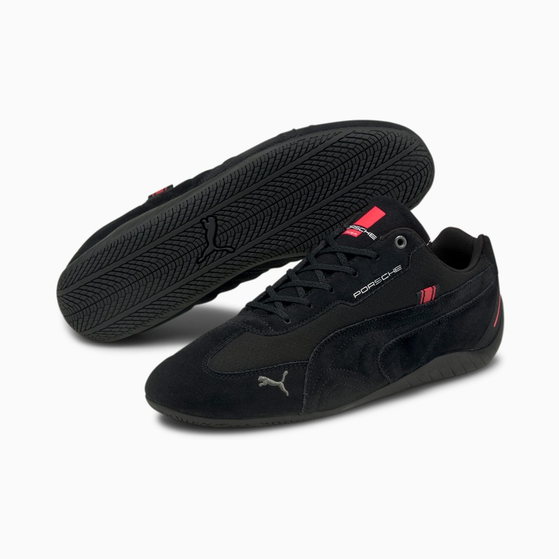 Tenis Automovilismo Puma Porsche Legacy Speedcat Negros Negros Rosas | 08796SATJ