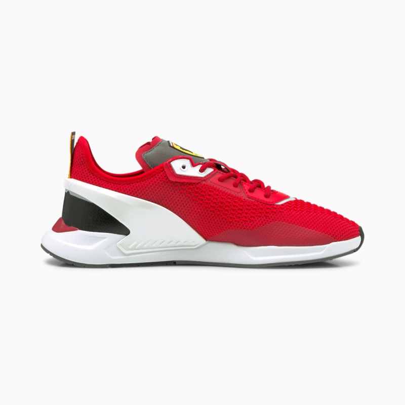 Tenis Automovilismo Puma Scuderia Ferrari IONSpeed Blancos Negros | 71354MYVC