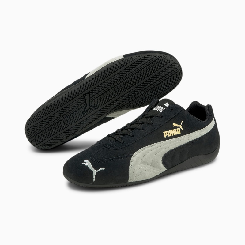 Tenis Automovilismo Puma Speedcat LS Negros Blancos | 48615KDUP