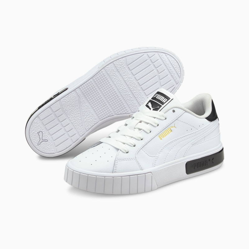 Tenis Basquetbol Puma Cali Star Jr Blancos Negros | 48735NYDB