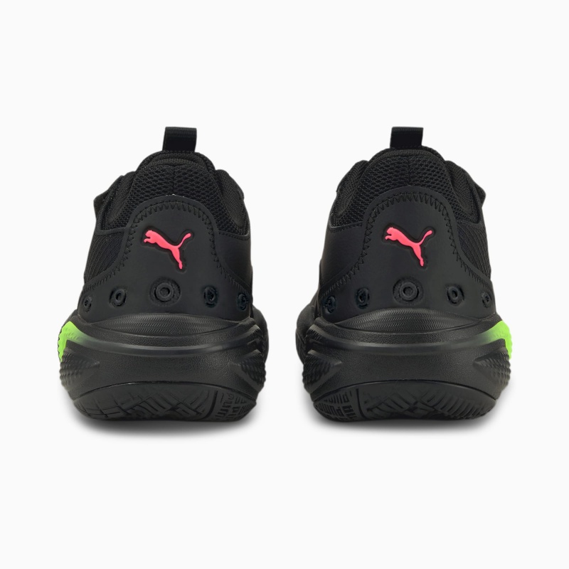 Tenis Basquetbol Puma Court Rider 2.0 Pop JR Negros | 13087XDZE