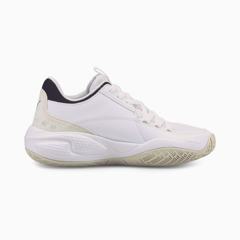 Tenis Basquetbol Puma Court Rider I JR Blancos | 98135ATHY
