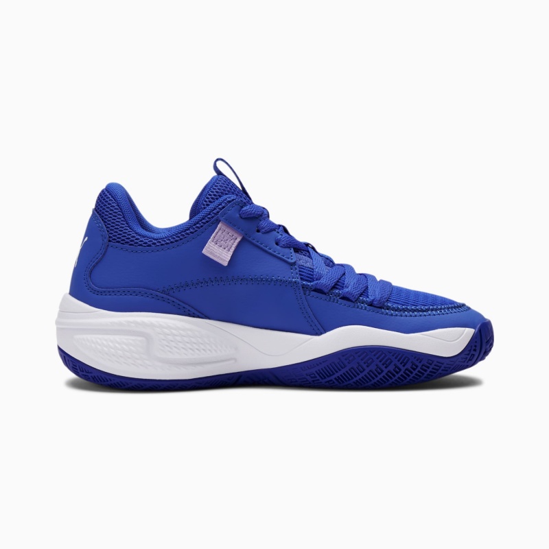 Tenis Basquetbol Puma Court Rider JR Azules | 61735RMSV