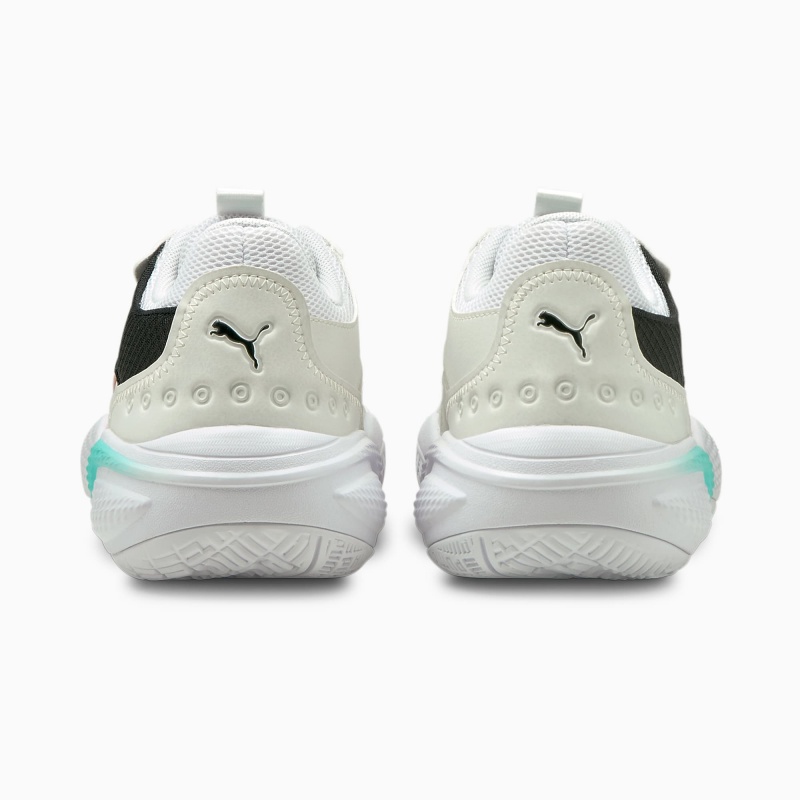 Tenis Basquetbol Puma Court Rider Summer Days Basketball Jr Blancos Rosas | 82316CBKA