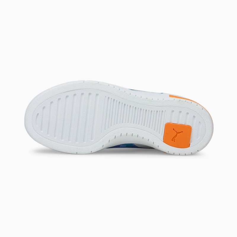 Tenis Basquetbol Puma Minecraft CA Pro JR Blancos Verdes | 16085BHFS