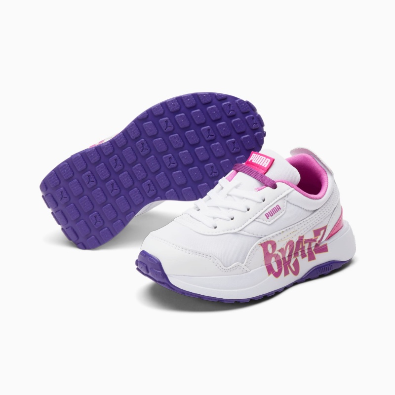 Tenis Basquetbol Puma Puma X Bratz Cruise Rider Little Blancos | 85460WRZQ