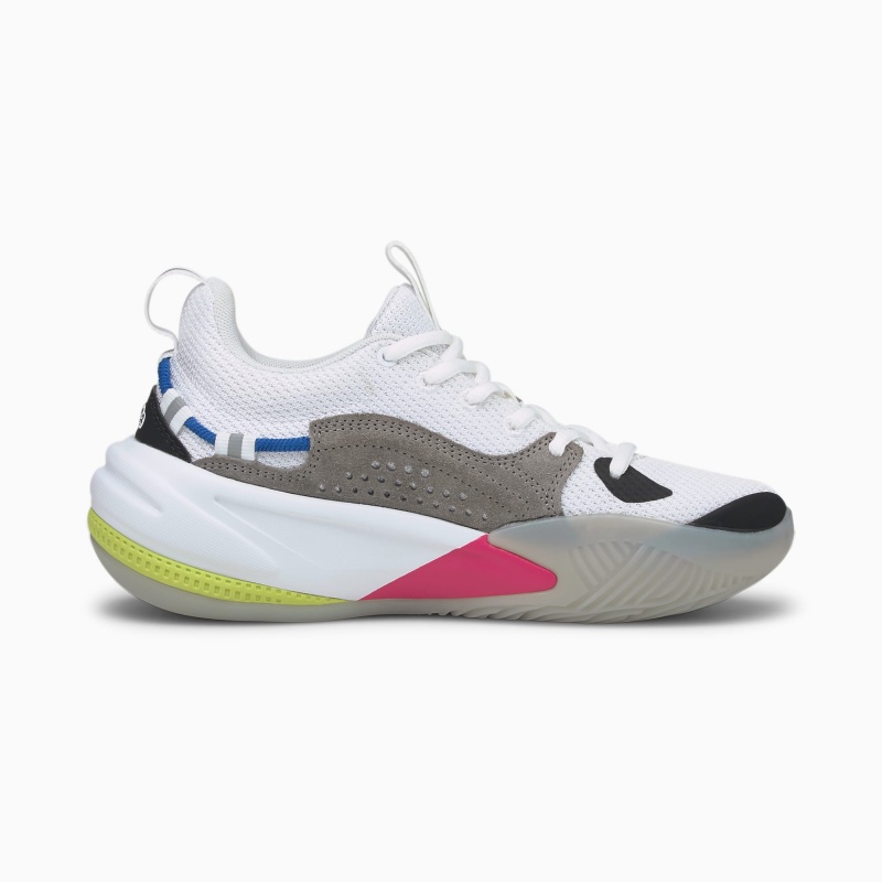 Tenis Basquetbol Puma RS-DREAMER JR Blancos Morados | 81650ETOX