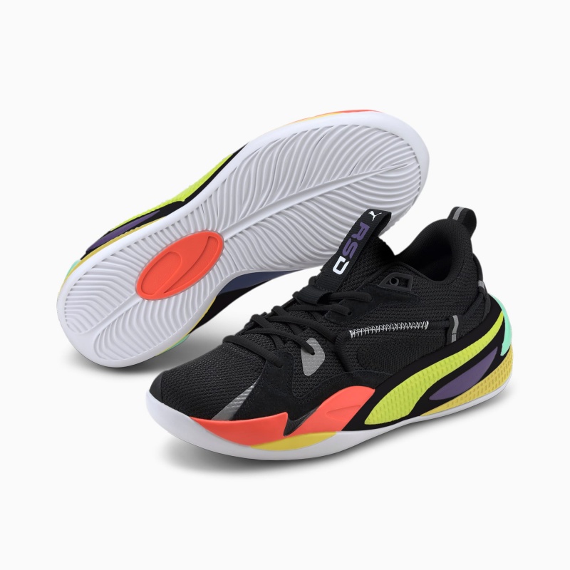 Tenis Basquetbol Puma RS-DREAMER JR Negros Rojos | 28570ASZG