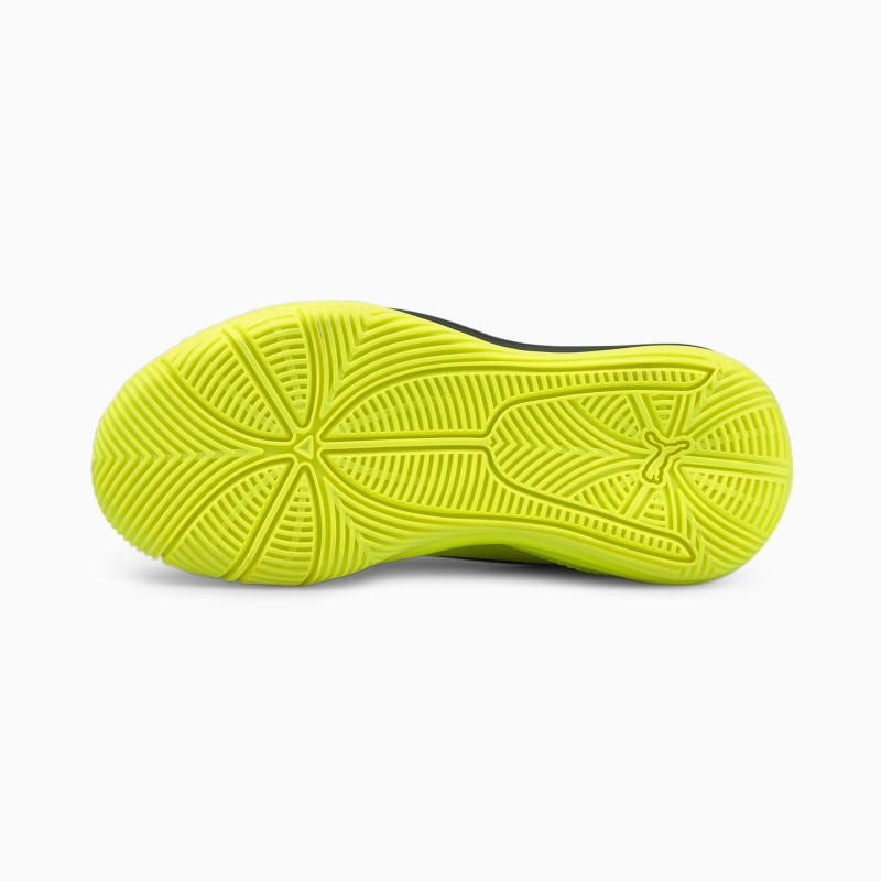 Tenis Basquetbol Puma Triple Basketball Jr Amarillos Negros | 27416VPIB