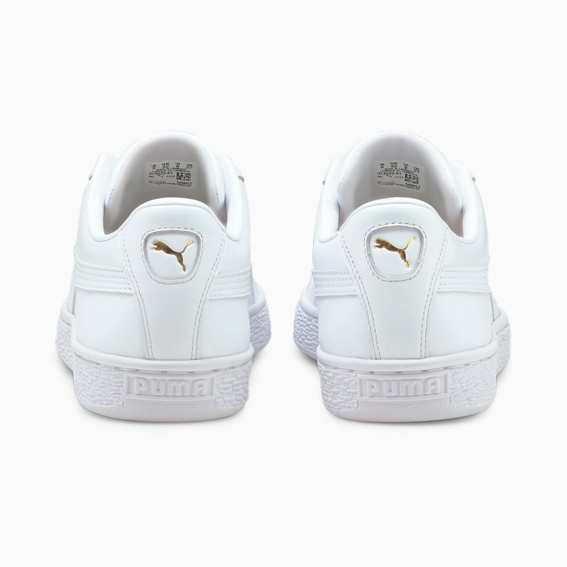 Tenis Puma Basket Classic XXI Blancos Blancos | 12059FXQC