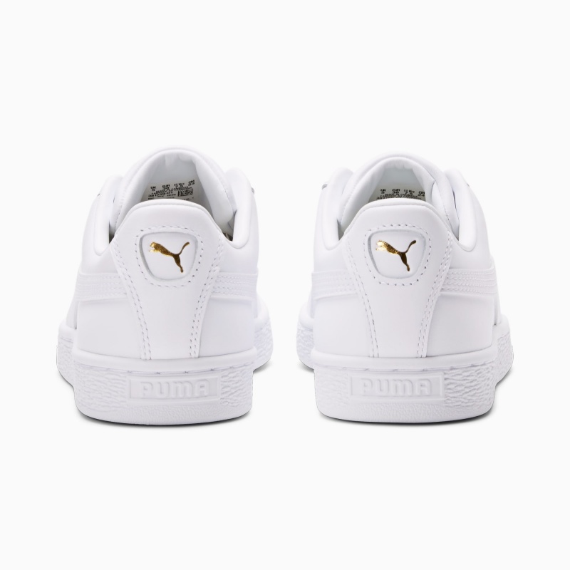 Tenis Puma Basket Classic XXI Blancos Blancos | 82041OESD