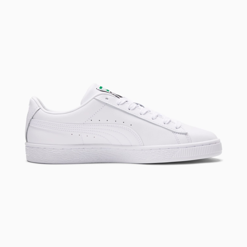 Tenis Puma Basket Classic XXI Blancos Blancos | 82041OESD