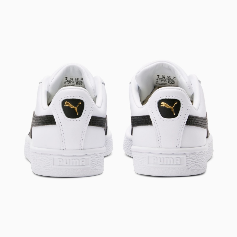 Tenis Puma Basket Classic XXI Blancos Negros | 53498UILS