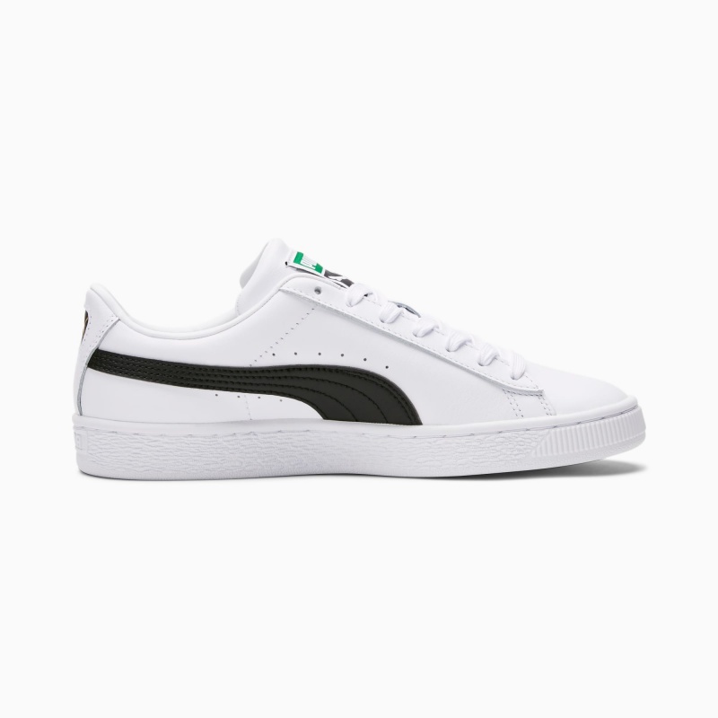 Tenis Puma Basket Classic XXI Blancos Negros | 53498UILS