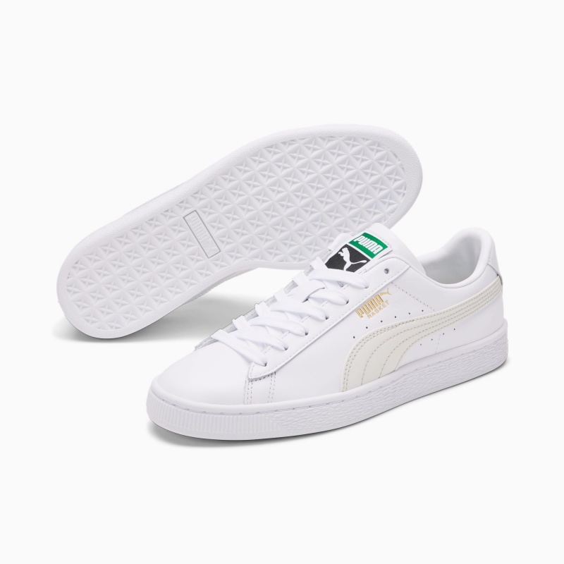 Tenis Puma Basket Classic XXI Blancos | 29641PBCN