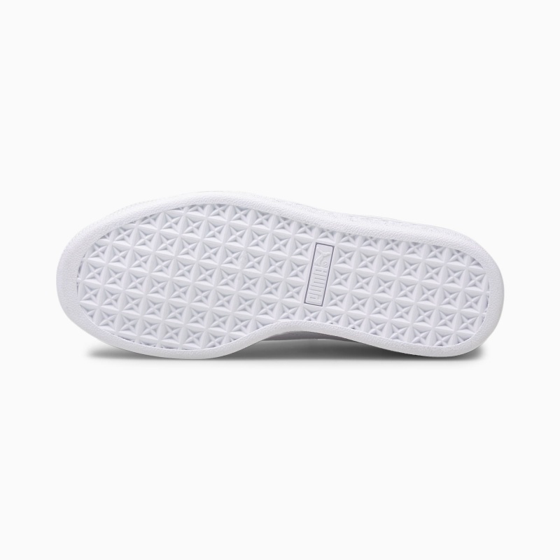 Tenis Puma Basket Classic XXI JR Blancos Blancos | 04562LFPK