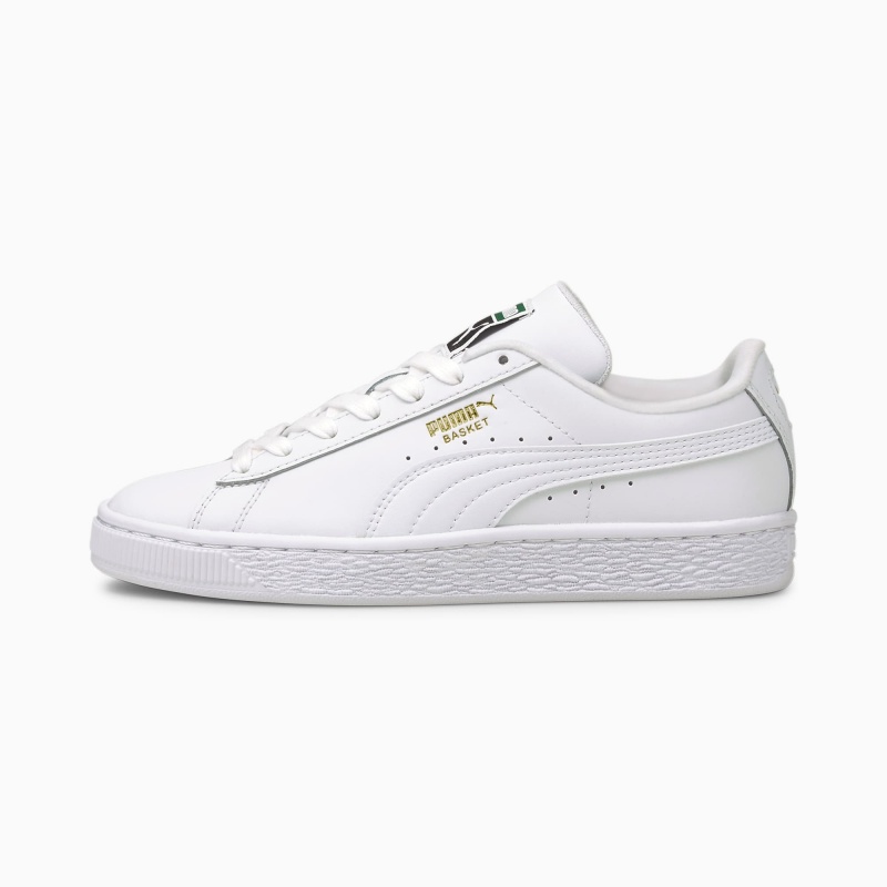 Tenis Puma Basket Classic XXI JR Blancos Blancos | 04562LFPK