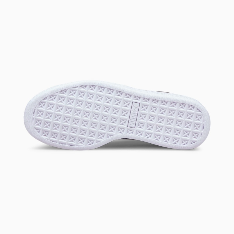 Tenis Puma Basket Classic XXI JR Blancos Negros | 94325DPFU