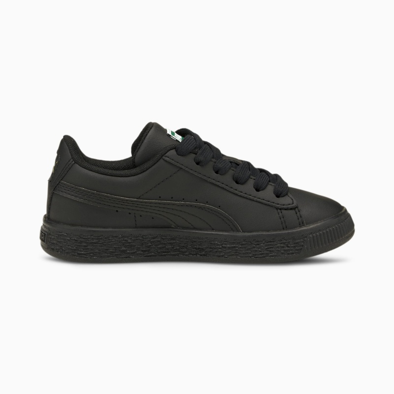 Tenis Puma Basket Classic XXI Little Negros Negros | 51490LVXR