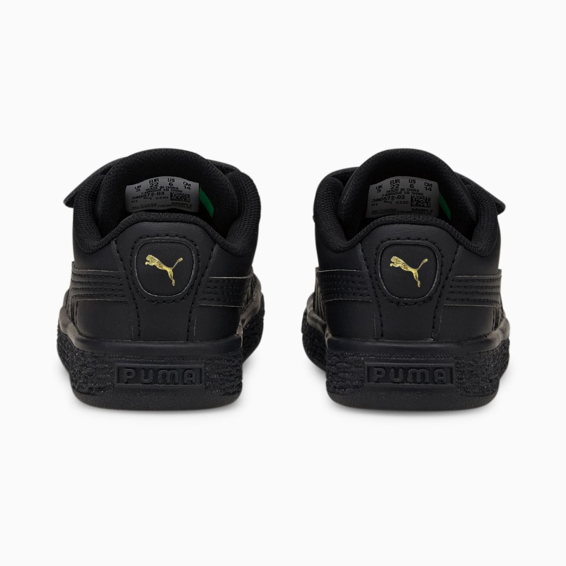 Tenis Puma Basket Classic XXI Toddler Negros Negros | 36870YBEM