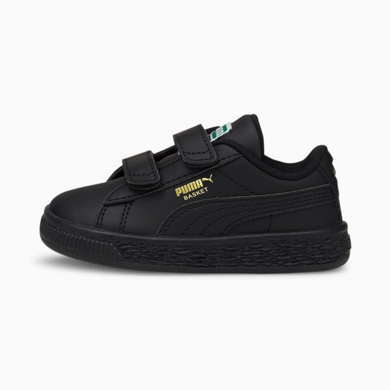Tenis Puma Basket Classic XXI Toddler Negros Negros | 36870YBEM