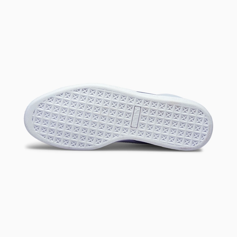 Tenis Puma Basket Mid XXI Blancos Blancos | 08326CDEV