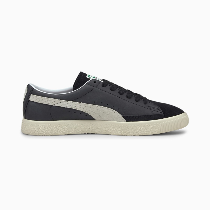 Tenis Puma Basket VTG Negros Blancos | 81567CUJO