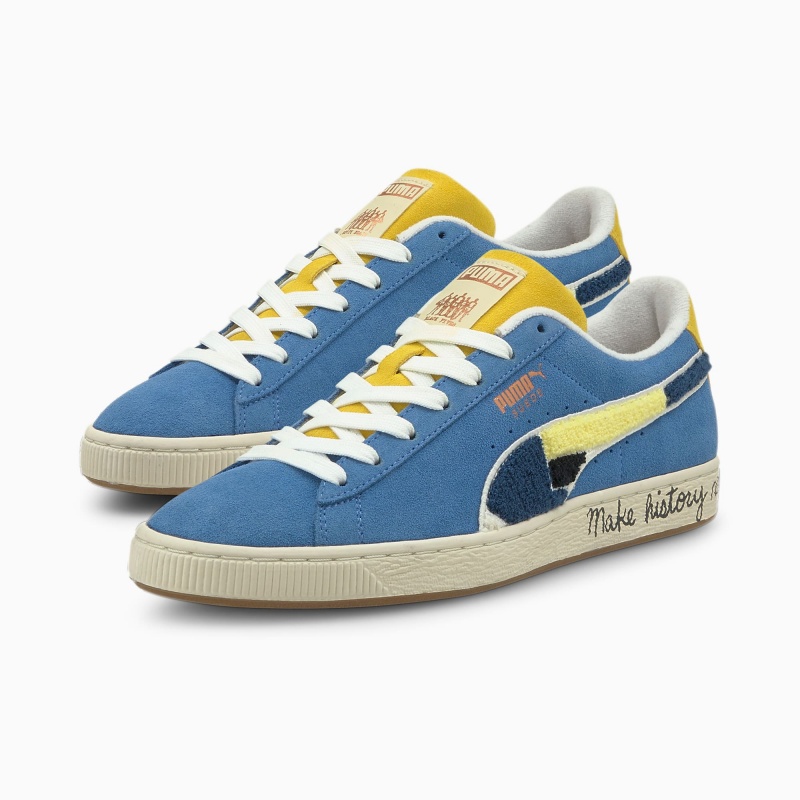 Tenis Puma Black Fives Suede Classic JR Star Sapphire | 07935SCWH