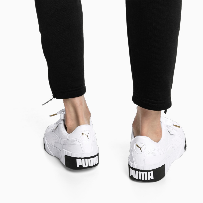 Tenis Puma Cali Blancos Negros | 83604EVCF