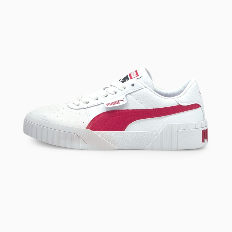 Tenis Puma Cali Blancos Rojos | 92418FIMA