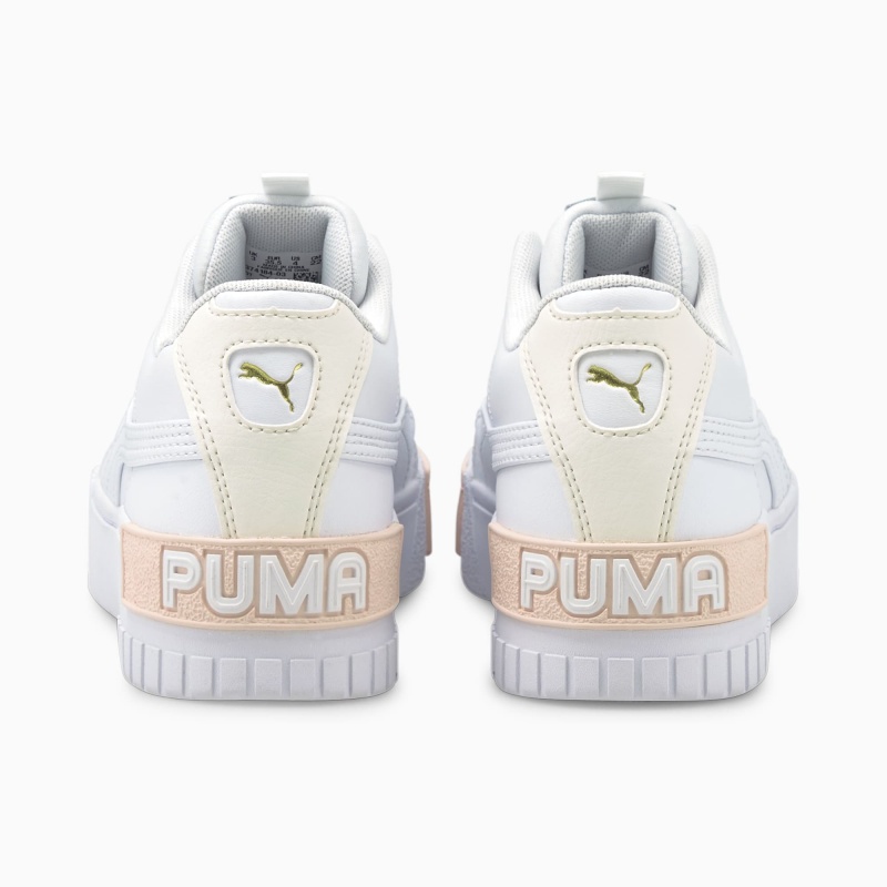 Tenis Puma Cali Deporte Jr Blancos Blancos | 08341AYLN