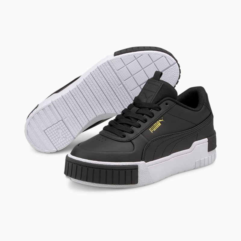 Tenis Puma Cali Deporte Jr Negros Blancos | 49283AHMI