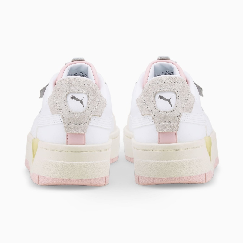 Tenis Puma Cali Dream Blancos Rosas | 17942EKOG