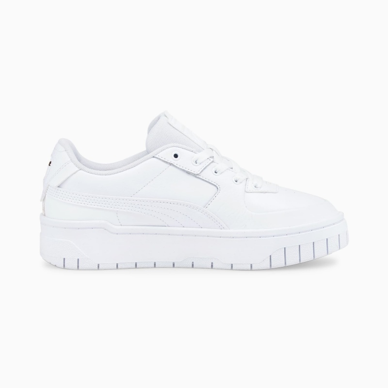 Tenis Puma Cali Dream Cuero Blancos | 05827GLZE